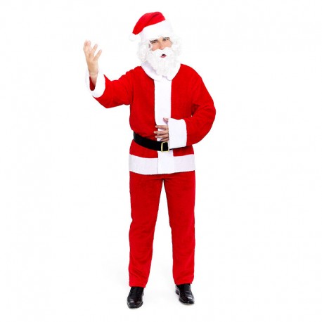 Disfraz Santa Claus para hombre talla S