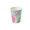Vasos unicornio para cumpleaños 12 uds