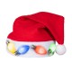 Gorro papa noel lueces led