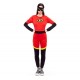 Disfraz superheroina roja increible tallas S