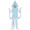 Disfraz calamar chipiron azul talla S 46-48 adultoç