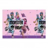 Mantel Monster High para cumpleaños 120x180