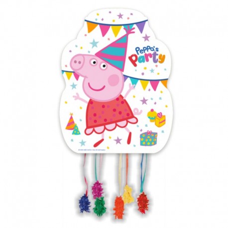 Pinata Peppa Pig 46x33 cm cumpleanos