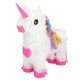 Pinata unicornio blanco 37x14x36 cm mejicana