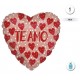 Globo corazon foil Te amo 43 cm