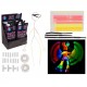 Set disfraz fluorescente neon hombre palo