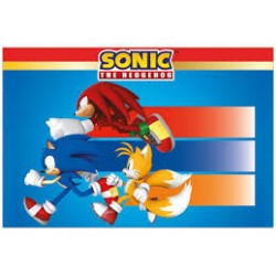 Matel Sonic cumpleanos 120x180 cm