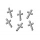 Adornos comunion cruces plata 25 uds