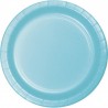 Platos Azul pastel 8 uds de 23 cm carton