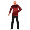 Disfraz mr scissors camisa diabolica fredy talla L
