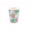 Vaso Sirenas mermaid cumpleaños 6 uds
