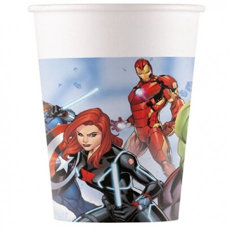 Vasos Los Vengadores Avengers 6 uds