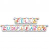 Guirnalda Feliz Cumpleaños Peppa Pig 3 metros