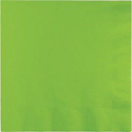 Servilletas Verde lima 20 uds de 33 cm