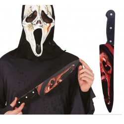 Cuchillo asesino scream 37 cm