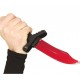 Cuchillo con sangre 25 cm halloween