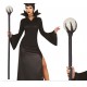 Baston bola de mago Malefica 100 cm