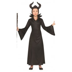 Disfraz Hada Negra Malefica para nina talla 3 4 anos