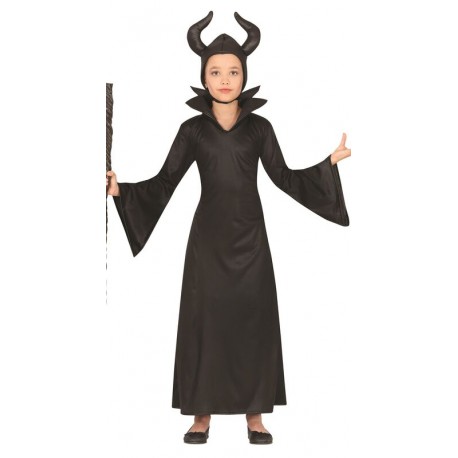 Disfraz Hada Negra Malefica para nina talla 3 4 anos