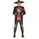 Disfraz esqueleto muerte mejicana talla XL hombre