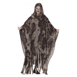 Capa fantasma gris talla L adulto