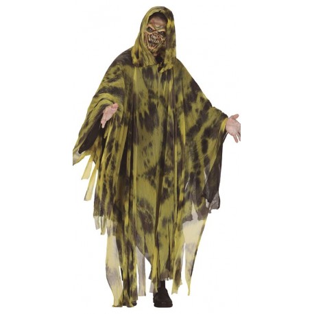 Capa fantasma amarillo talla L adulto