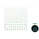 Joyas diamantes o piedras adhesivas glow