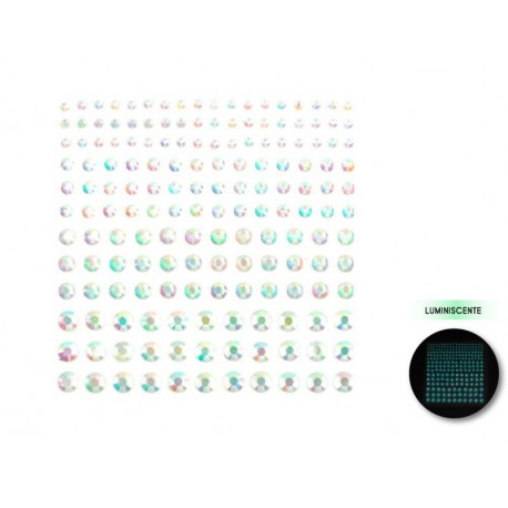 Joyas diamantes o piedras adhesivas glow