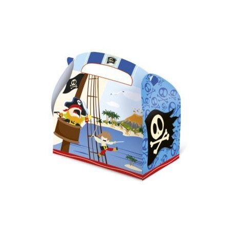 Cajita chuches cumpleanos piratas unidad