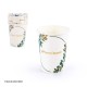 Vasos Mi Primera Comunion floral blanco 8 uds