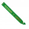 Banda Felicidades campeon verde futbol