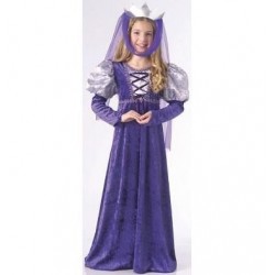 Disfraz reina medieval infatil 3 4 anos 67195 s