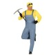 Disfraz minero minions barato adulto talla L 52 54