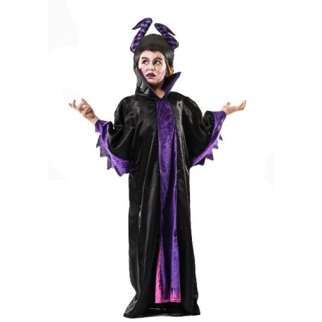 Disfraz malvada malefica nina talla 9 11 anos