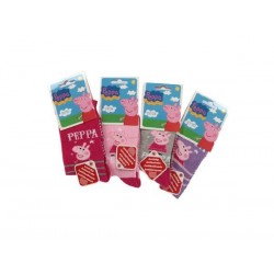 Calcetines antideslizantes peppa pig lila talla 31