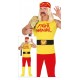Disfraz luchador WWE hombre hulk hogan