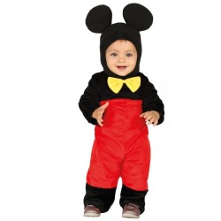 Disfraz ratoncito Mickey para bebe talla 2 3 anos
