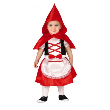 Disfraz caperucita roja para bebe talla 2 3 anos