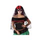 Velo flores catrina