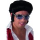 Gafas elvis plateadas para hombre