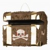 Piñata Cofre tesoro pirata 30x26 cm
