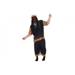 Disfraz rasta jamaicano talla L hombre