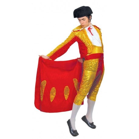 Disfraz torero de luces hombre deluxe