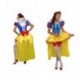Disfraz blancanieves sexy mujer talla m-l cuento