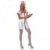 Disfraz enfermera cremallera talla ML mujer
