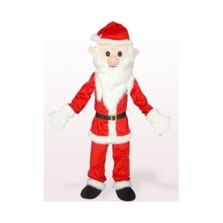 Disfraz mascota papa noel santa claus