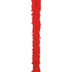 Boa roja 40 gr fina 180 cm plumas