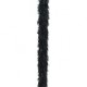 Boa negra 40 gr fina 180 cm plumas charleston
