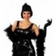 Boa pluma negro 1.80 mt 90 gr