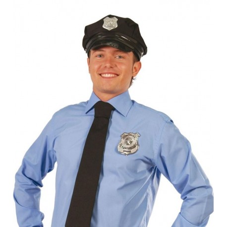 Placa policia metal chapa